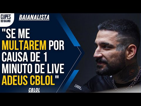 MULTA DE 5K? BRTT ABRE LIVE DURANTE TRANSMISSÃO DO CBLOL - BAIANALISTA