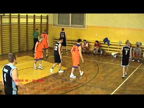 OZKosz Cz-wa Liga Okręgowa 2011/2012 25.02.12  GCKiS Konopiska - OSiR Kłobuck  3 kwarta