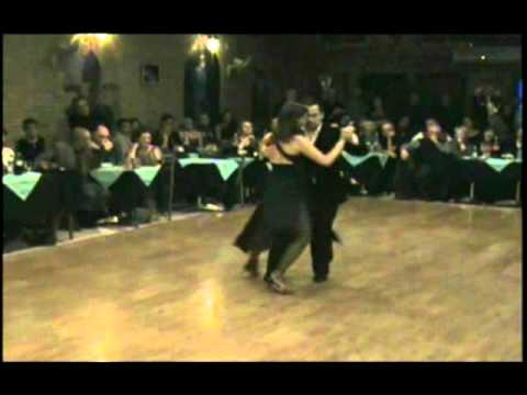  Milena Plebs  and  Fernando Galera  are  dancing  to  the  tango  "  Humillacion  "
