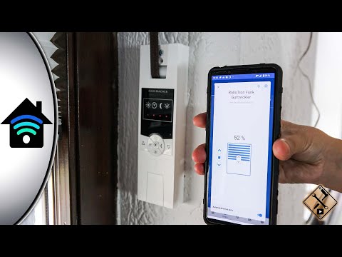 Funk Gurtwickler Rademacher RolloTron und HomePilot installieren und in Betrieb nehmen