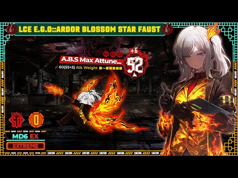 LCE E.G.O::Ardor Blossom Star Faust - MD6E Solo 50 Adv. (0/4 Hidden Boss) [Limbus Company]