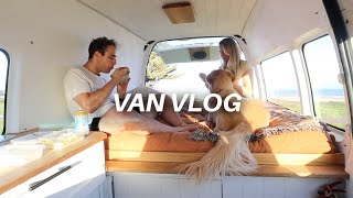 VAN VLOG | Travel with us and our Golden Retriever 🤍