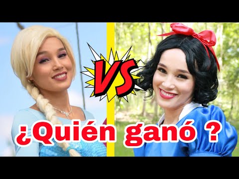 ELSA VS BLANCA NIEVES / BATALLA DE RAP DE PRINCESAS  -Yessi tu amiga