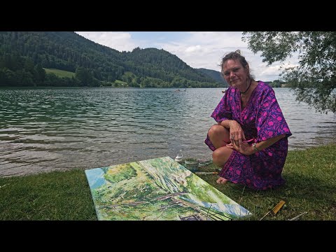 Malerisch am Schliersee - Birgit Götz zu Gast in Schliersee