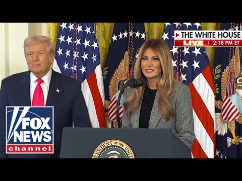 President Trump and first lady Melania Trump introduce new executive order