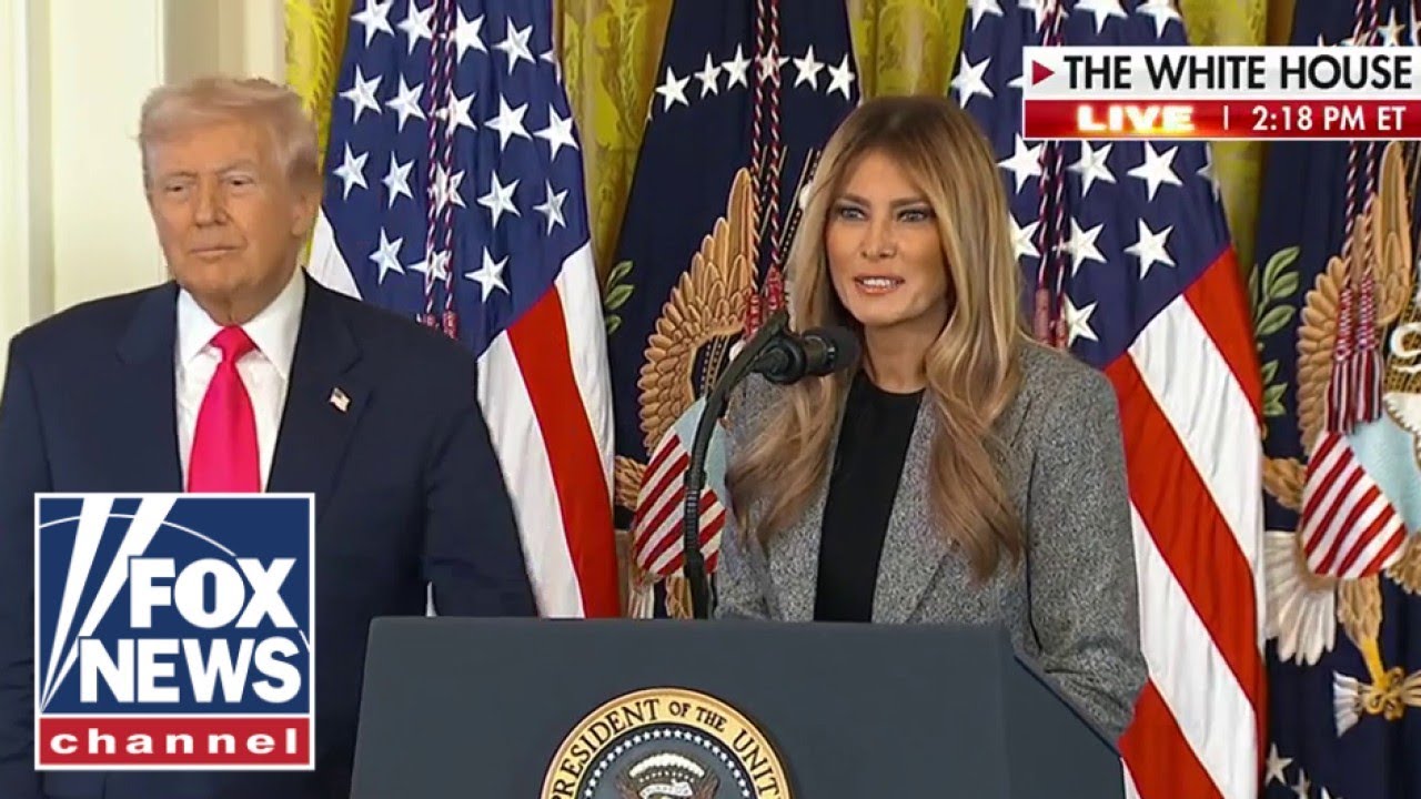 President Trump and first lady Melania Trump introduce new executive order