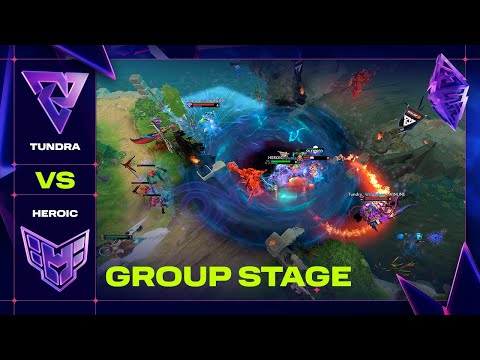 HEROIC vs TUNDRA - Official Highlights - BLAST Slam VI Dota 2