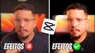 7 EFEITOS SECRETOS de EDIÇÃO que só os PROFISSIONAIS USAM no CAPCUT pelo CELULAR!!!