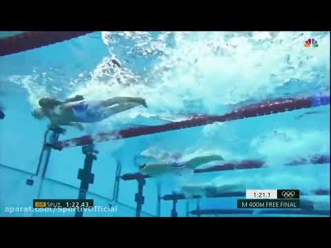 Tokyo Olympics, men's 400m freestyle final
