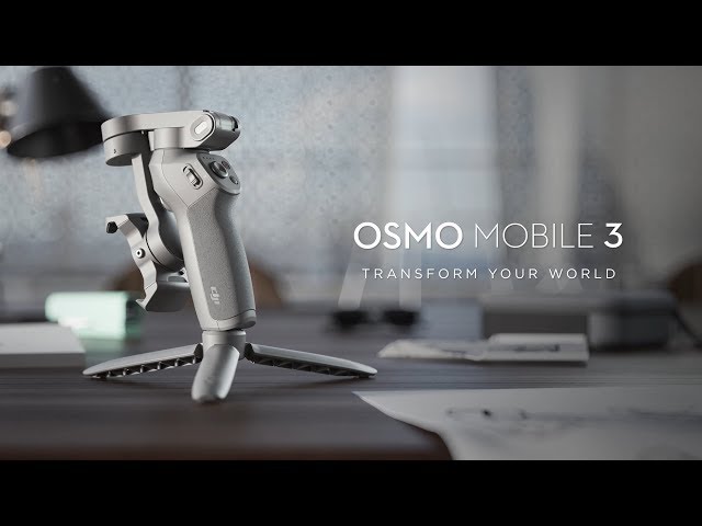 Video teaser for DJI - Osmo Mobile 3 - Imagination Unfolded