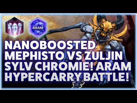 Mephisto Consume Souls - NANOBOOSTED MEPHISTO VS ZULJIN SYLV CHROMIE! ARAM HYPERCARRY BATTLE!