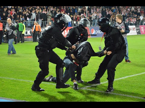 Football derby of Cracow. 2013.09.21