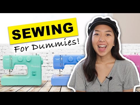 , title : 'A Beginner's Guide To SEWING! How to use a sewing machine'