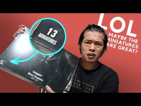 Unboxing Black Templars Army Box