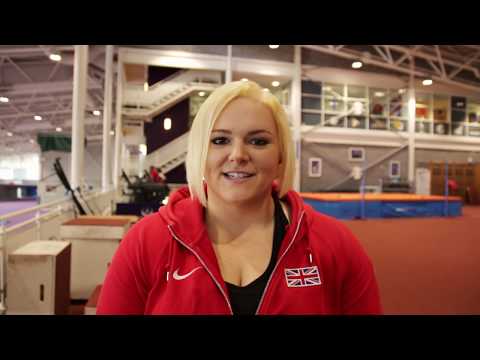 lissgphotography & Kadira Alli meet GB Shotputter Amelia Strickler at Lougborough University