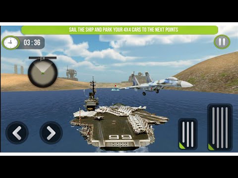 US Army Car Transport & Cruise Ship Simulator New Update #2 - Android Gameplay