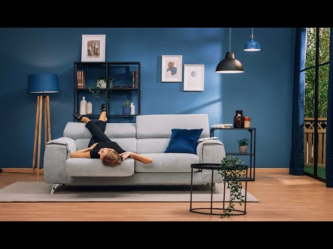 Canapé relax avec assises coulissantes FUSION | divani.store