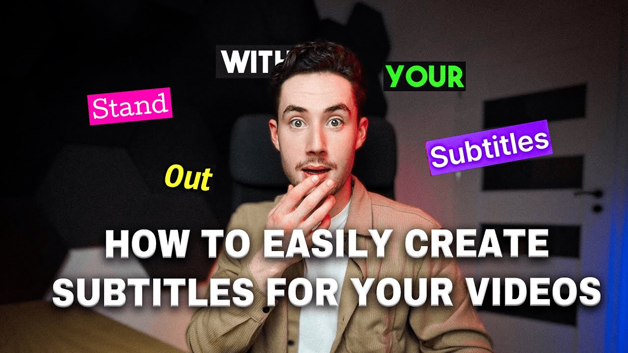 How to create auto subtitles FAST with just a FEW CLICKS! video thumbnail