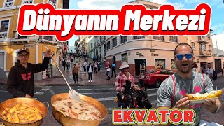 Dünya’nın Merkezine Yolculuk ★ Ekvator Ülkesi ★ Bakın Sokakta Ne Yiyorlar!