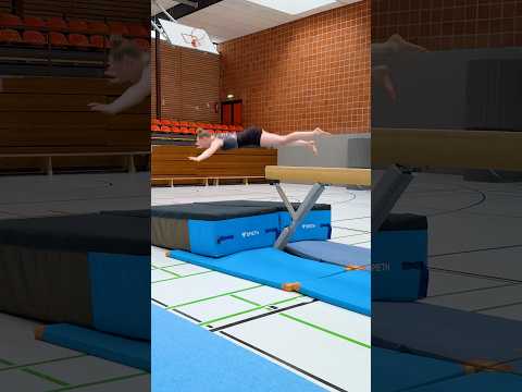 IF I WERE YOU… (extremely funny 😂!!) #gymnastics #challenge #funny #backflip #somersault #airtrack