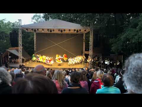 Lúčnica - Šarišská polka - úvod, Rožnov pod Radhoštem, 7.6.2024