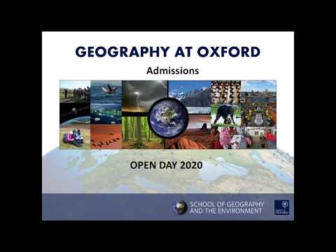 Admissions Overview - Virtual Open Days 2020