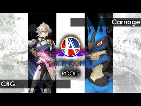 Smash 4: CRG (Corrin/Kirby) V OPB | Carnage (Lucario) - Ascendance 44 Tournament SSB4