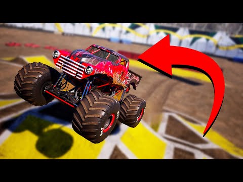 INSANE NEW MONSTER TRUCK GAME! (Monster Jam Showdown) - YouTube