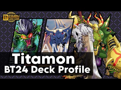 TITANS SMASH! // BT24 Titamon // Deck Profile