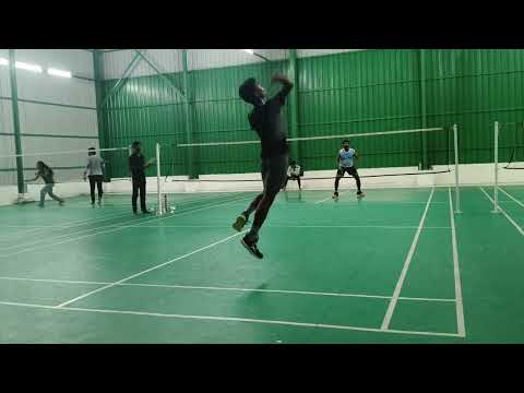 Open men's singles semi final naresh rajan VS    Kamal (SBA) set 1