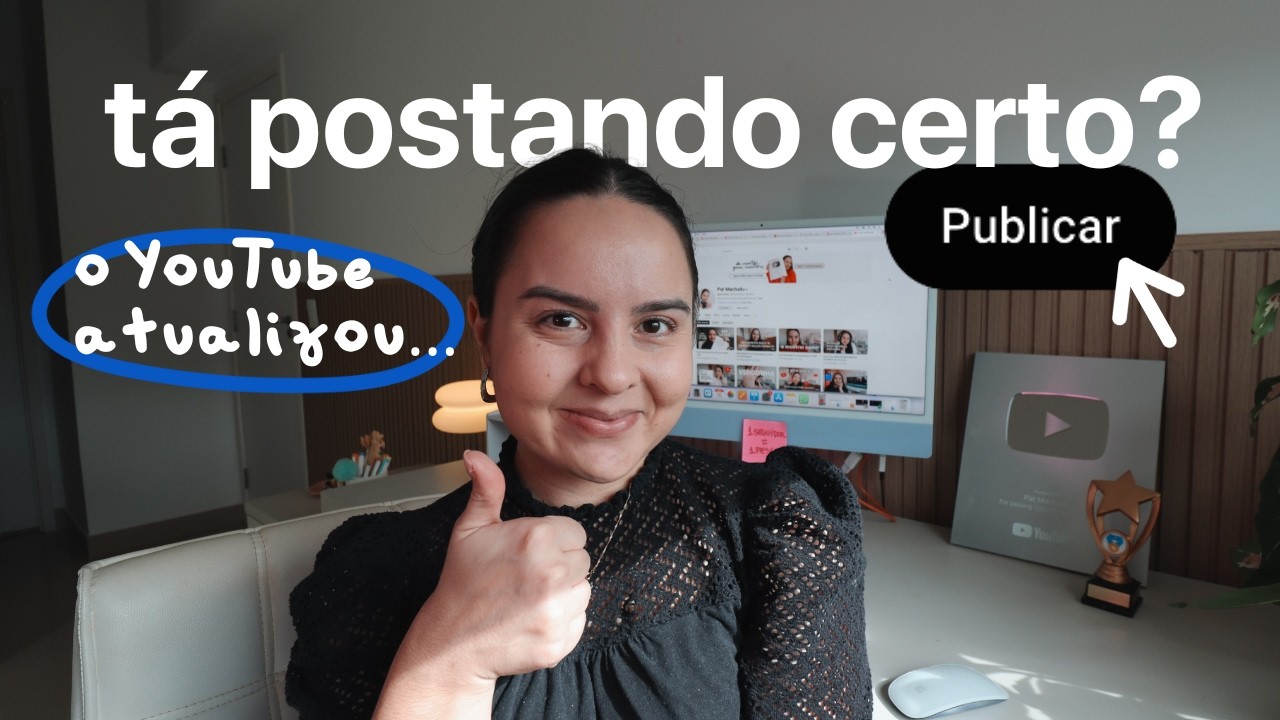Como *postar vídeos* no YouTube (em 2025)