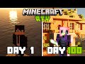 I Survived 100 Days in Minecraft RTX... (Part 1)