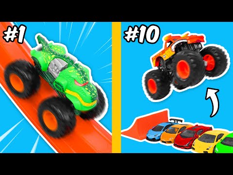 Monster Truck Hot Wheels Tracks