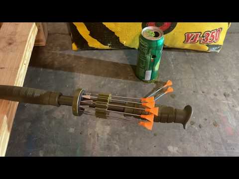 Cold Steel Big Bore Blowgun Review and Demonstration