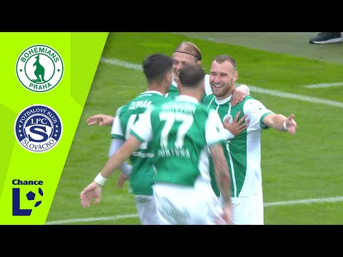 Chance Liga Highlights: Bohemians Praha 1905 vs. 1. FC Slovácko 1:0 (8. kolo)