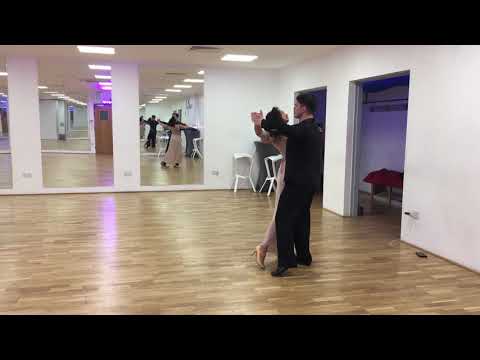 How to dance Natural Spin Turn & Chasse in Slow Waltz - Novice