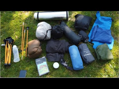 My Wild Camping Kit - Load out - A beginners / novice guide