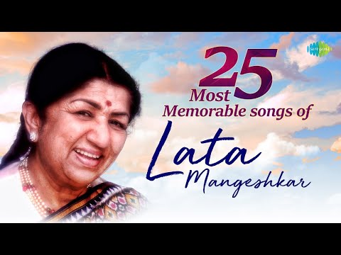 Lata Mangeshkar Top 25 Hit Songs | Lag Ja Gale Se Phir | Mere Khwabon Mein | Ajib Dastan Hai Yeh