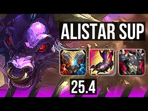 ALISTAR & Draven vs PANTHEON & Kai'Sa (SUP) | KR Master | 25.4