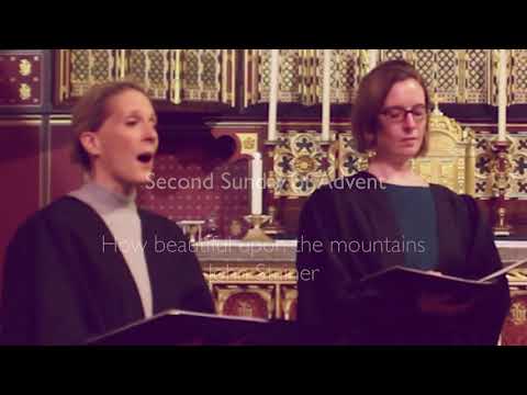 How Beautiful Upon the Mountains by Stainer for Advent sung by St Matthew's Westminster