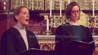 How Beautiful Upon the Mountains by Stainer for Advent sung by St Matthew&#39;s Westminster