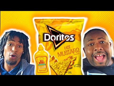 We Tried the NEW Hot Mustard Doritos and...