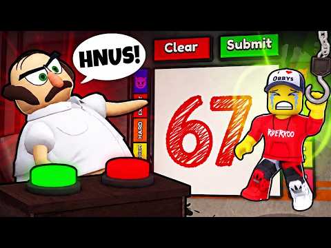 KRESLI, NEBO TĚ SEŽERE GOOBER! (Roblox)