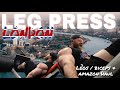LEG PRESS LONDON - LEGS BICEPS AND OPENING AMAZON PARCELS TOGETHER