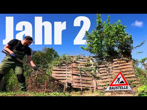 Mein 2. Jahr im KLEINGARTEN - Abriss, Renovierung, Aufbau | Garten 9