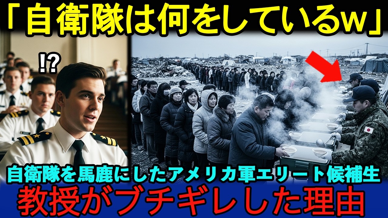 【海外の反応】「自衛隊を馬鹿にするな」米軍教官がブチ切れた理由…トモダチ作戦で目撃した"本物の軍人