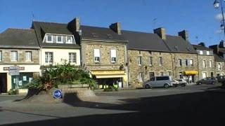 preview picture of video 'Driving Along Rue Des Fontaines D9, Lanvollon, Côtes d'Armor, Brittany 12th October 2009'