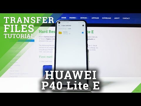 How to Transfer Files in HUAWEI P40 Lite E – Copy & Export Data to SD Card