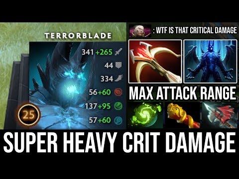 Super Heavy Critical Damage Hit with Daedalus Terrorblade + 5 Sec CD Sunder | EPIC Comeback DotA 2