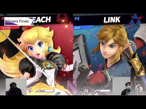 Return to Norris #7 WINNERS FINALS - Toad (Pokemon Trainer, Peach) vs. Poof (Link)